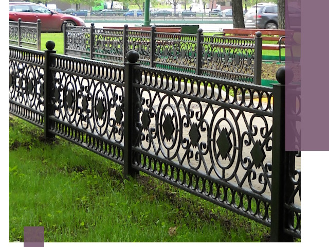 Секционные газонные ограждения под ключ в Тобольске