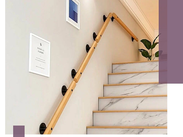 Поручни металлические и деревянные под ключ в Тобольске