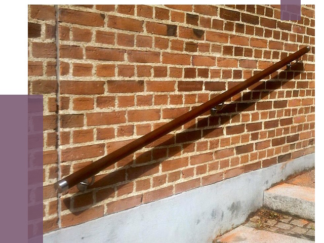 Изготовление пристенных поручней в Тобольске от 4423 руб. — ПРОЛЁТ-Тбл