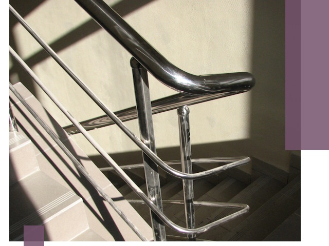 Поручни из нержавеющей стали под ключ в Тобольске